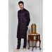 Black Indian Mens Eid Kurta Pajama