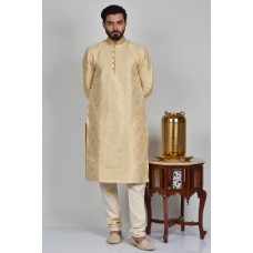 Gold Pakistani Wedding Mens Kurta Pajama