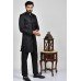 Black Fancy Formal Mens Short Kurta Pyjama