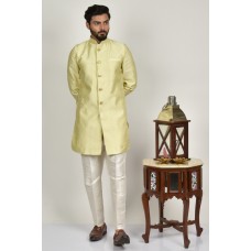 Fawn Indian Ethnic Mens Kurta Pajama