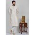 Cream Indian Mens Eid Kurta Pyjama