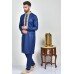 Navy Blue Indian Mens Kurta Pajama