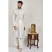 White Designer Kurta Indian Mens Eid Suit