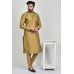 Gold Pakistani Mens Eid Kurta Pajama