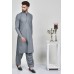 Grey Pakistani Gents Eid Kurta Suit