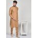 Dark Beige Pakistani Mens Kurta Pajama