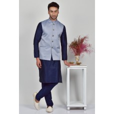 Grey Waistcoat Pakistani Designer Menswear