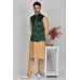 Green Velvet Waistcoat Menswear For Eid