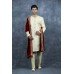 Gold Heavy Embroidered Groom Wedding Sherwani