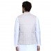 Light Purple Jamawar Textured Men’s Waistcoat