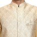 Antique Gold Jamawar Designer Waistcoat for Men Antique Gold Jamawar Designer Waistcoat for Men