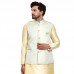 Cream Brocade Style Slim Fit Mens Waistcoat Cream Brocade Style Slim Fit Mens Waistcoat
